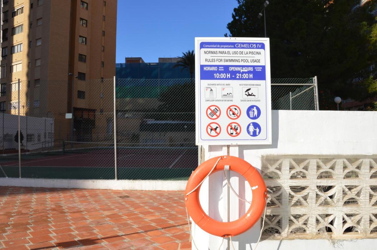 Gemelos IV Loysan Apt. With Pool ベニドルム エクステリア 写真